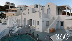 360 of hotel in Santorini
