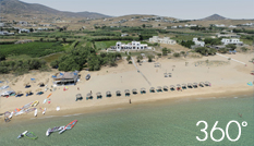 Aerial 360 of Paros Golden Beach
