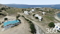 Aerial 360 of Naxos Mikri Vigla